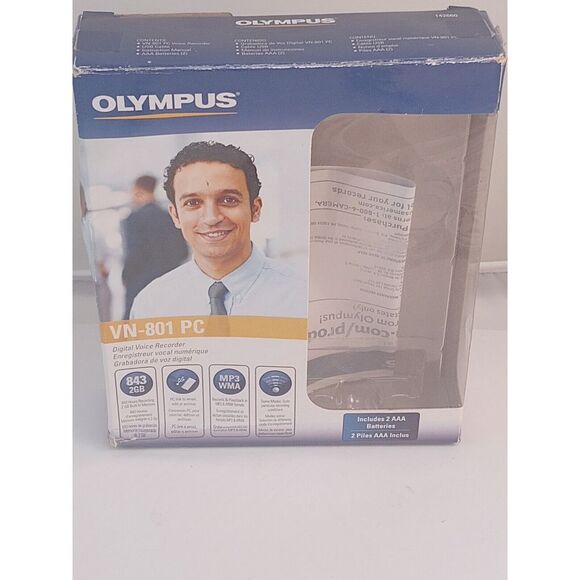 Olympus Digital Voice Recorder 2 GB Model VN-801 PC - Picture 4 of 8